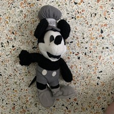 Mickey Mouse Steamboat Willie 2001 Plush Bean Bag Disney World 9  