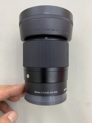 Sigma 30mm f/1.4 Contemporary DC DN Prime Lens for Sony E Mount -95% New