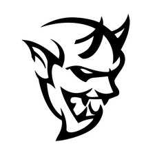 Dodge Demon Inspired Decal Free Shipping Bonus Random Decal Included Dodge Demon Inspired Decal Free Shipping Bonus Random Decal Included