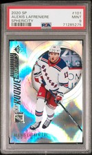 2020-2021 SP Alexis Lafreniere #101 Sphericity Rookie PSA 9