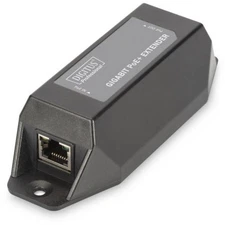 Digitus DN-95123 1GB/s PoE Extender IEEE 802.3af (12.95W), IEEE 802.3at (