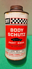 Great Looking Vintage 3M Body Shutz Rubberized Car Coating Empty Advertising Can