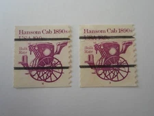 Hanscom Cab (# 1,2,3,4), Mail Wagon (# 5,6), H Rate & Yellow Rose PNCs