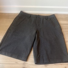 HANG TEN Hybrid Walk Shorts Men's Lightweight Quick Dry Stretch Striped Sz 32