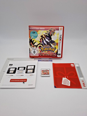 Pokemon Omega Rubin *getestet* Modul OVP Anleitungen VIP Code (Nintendo 3ds, 2ds
