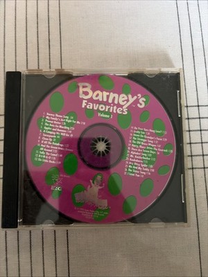 Barney's Favorites, Vol. 1 by Barney (Children) (CD, Aug-1993, SBK Records)