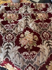 Austin Horn Red Jacard Tapestry pair of Euro Shams