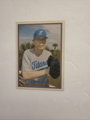RARE Stephen King Baseball Card  Steve King'' Blockade Billy Cemetery Dance