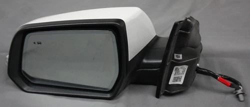 OEM Left Driver Side Exterior Mirror For 2020-23 GMC Acadia White Frost 84443203