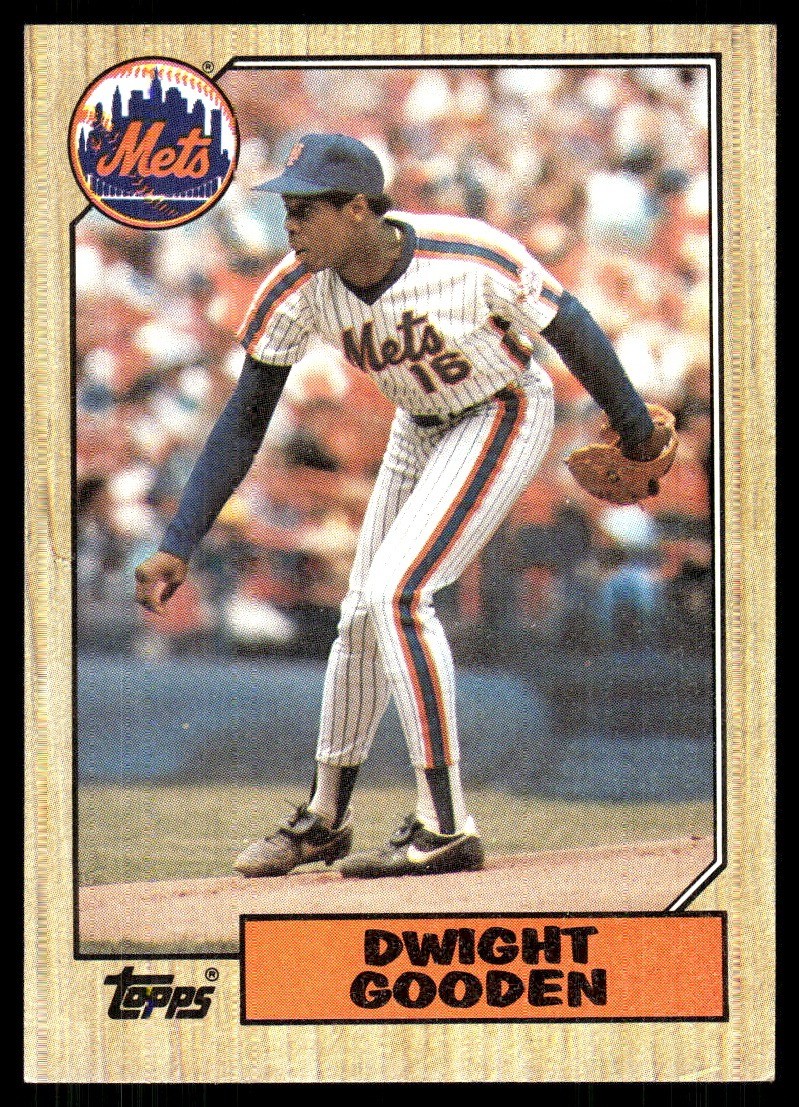 Dwight Gooden 1987 Topps #130 Mets FREE SHIPPING StackedPacks