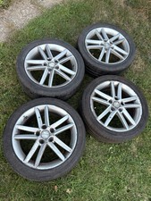 17" SEAT IBIZA ALLOY WHEELS With Tyres  MK4  ET54 7Jx17H2 2008-2017 225/45R17