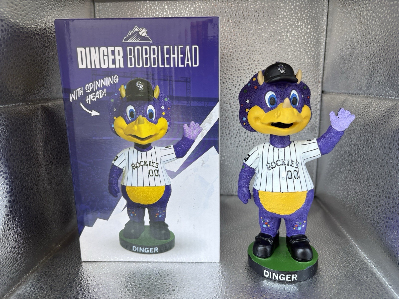Colorado Rockies Dinger Bobblehead Mascot Collectible June 7 2026 Giveaway New