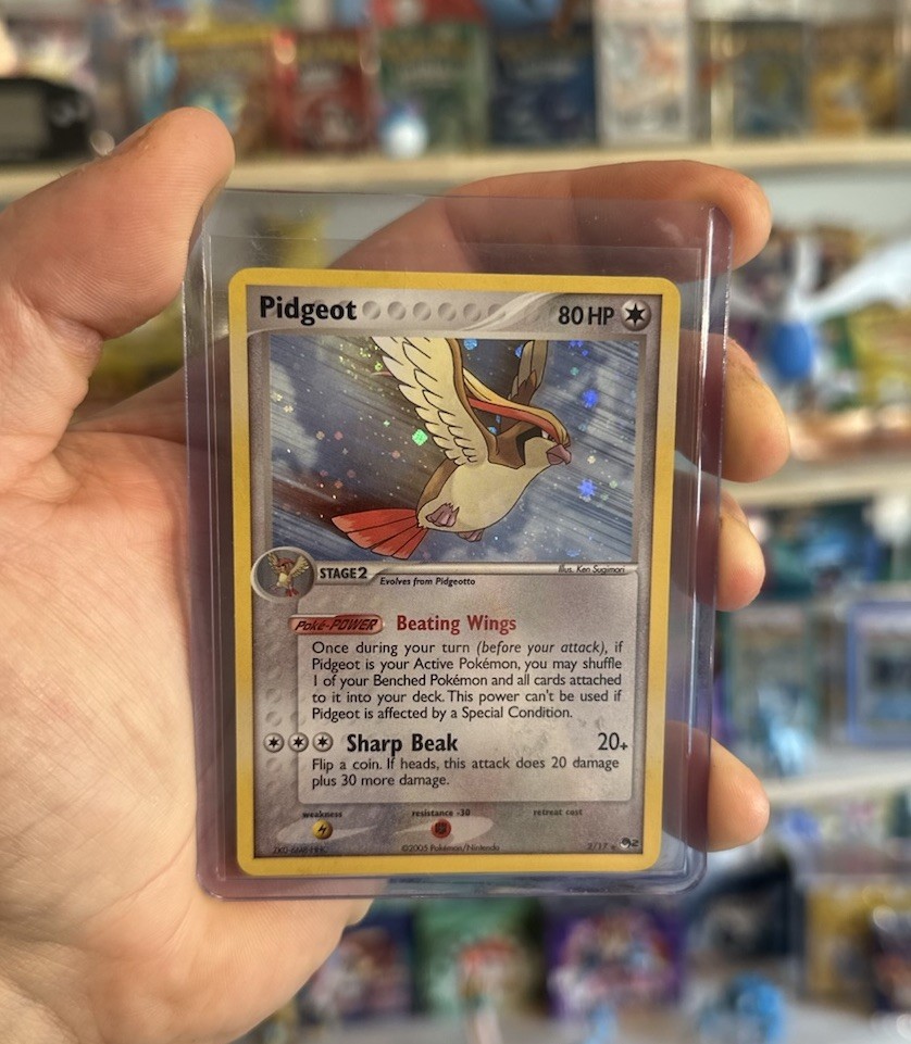 Pidgeot 002/017 POP Series 2 Holo SWIRL 🌀