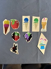 Hambly Studios Vintage Stickers Early 80’s Foil 9 Pcs