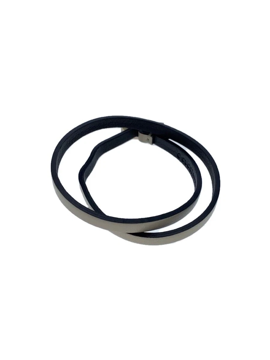 Bracciale Gucci Pelle Bianco Uomo 2270