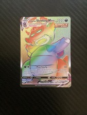 Galarian Slowking VMAX 207/198 Rainbow Rare Chilling Reign Pokemon Holo NM