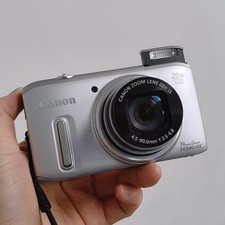 Canon PowerShot SX240 HS Digital Camera 12.1MP 20x Optical Zoom with Accessories