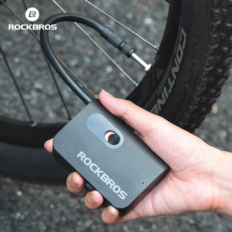 ROCKBROS Electric Pump Portable Mini Powerful Design For Bikes And Motors - Image 2 of 4