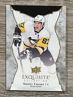 2017-18 Upper Deck Ice #17 Sidney Crosby Exquisite Collection #/149