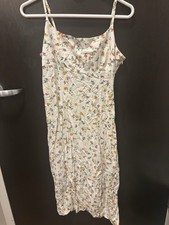 Women's Sleeveless Floral Dress Size Medium, Uniqlo