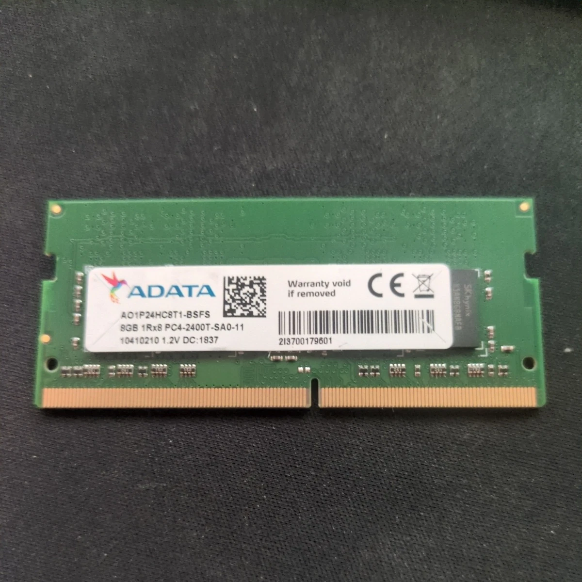 ADATA PC4-19200 (DDR4-2400) Bus Speed DDR4 SDRAM Memory (RAM) for
