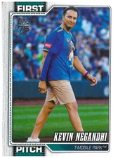 2026 Topps Series 1 #FP-4 Kevin Negandhi T-Mobile Park First Pitch