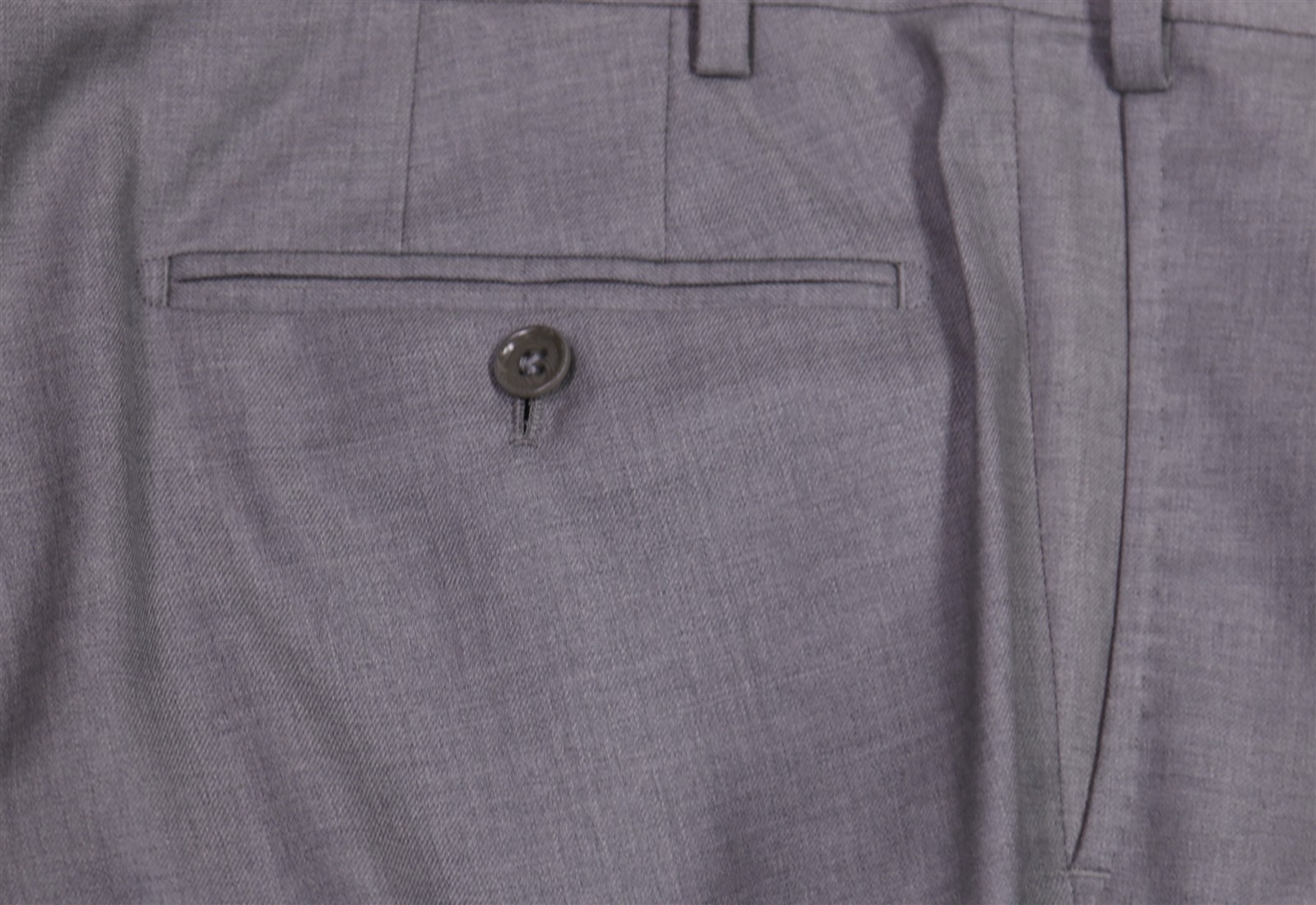 Andrew Lock Custom Tailored Solid Gray Pleated Wo… - image 3