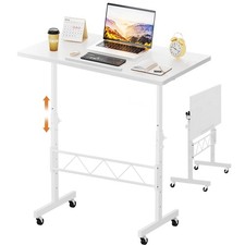 Standing Desk Adjustable Height Tiltable Tabletop, Portable Stand Up Desk f...