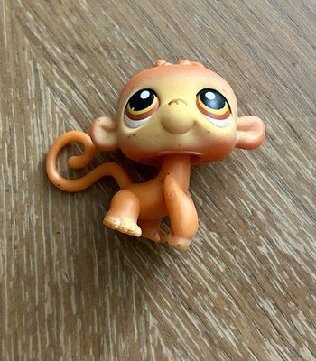 a.a.a vinyl toys 猿面犬 Littlest Pet Shop LPS Authentic Monkey 281 Valentine Monkey | eBay