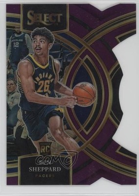 2023 Select Premier Level Purple Prizm Die-Cut 44/99 Ben Sheppard Rookie RC 0ud4