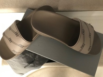 BALENCIAGA  Damen Sandalen Gr.37 beige / braun Ton Neu