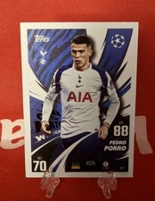2025-26 Topps Match Attax UEFA Club Competitions Pedro Porro MotM Wildcard #323