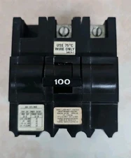 Federal Pacific NB2100 Neutral FPE 100 amp 120/240 volt 2 pole bolt on 