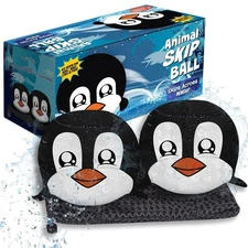 Activ Life Animal Skip Balls (2 Pack) Penguin Gifts Penguins Toy, Easter Basket