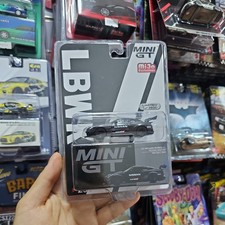 Mini GT 291 Nissan 35GT RR Silhouette Matt Black LBWK Mijo Exclusive RARE