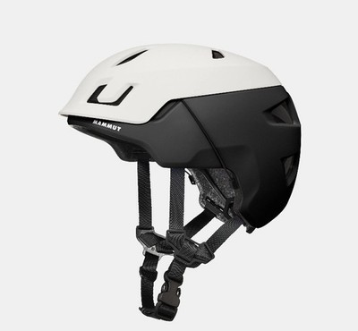 MAMMUT Haute Route Helm ultraleicht und dreifach zertifiziert schwarz-weiß Small
