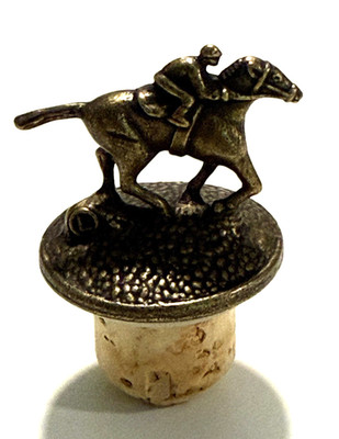 Blanton's Bottle Stopper - Horse With Jockey - Letter 'L'