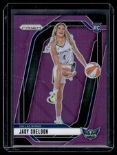 2024-25 Panini Prizm WNBA Purple Jacy Sheldon 008/149 Dallas Wings #141