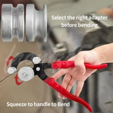 4-in-1 Way Brake Pipe Bender Fuel line Tubing Bending Tool 3/16" 1/4" 5/16" 3/8"