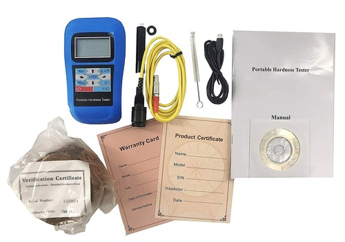 Zugfeder Leeb Härteprüfer Werkzeuge Metall Stahl Durometer HL HB HRB HRC HRA HV HS - Bild 10 von 14