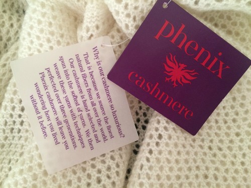 Nuevo con etiquetas Phenix 100% cachemira Infinity Bufanda Negro Gris Marfil Marrón Azulada Ciruela Púrpura - Imagen 10 de 14