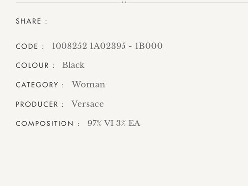 Versace Black Medusa ‘95 Midi Dress Sz US 4/IT 40 AUTHENTIC NWT MSRP$3225 - Picture 10 of 12