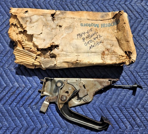 NOS GM 1964 GTO Lemans Tempest Parking Brake Lever Pedal Assembly - Picture 4 of 4