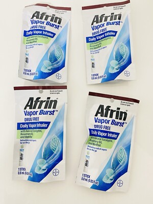 4 Afrin vapor  burst daily vapor inhaler