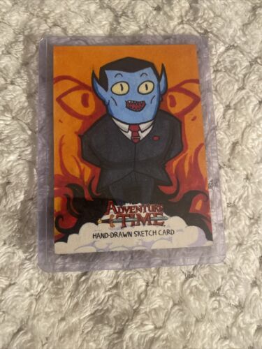 2014 Cryptozoic Adventure Time Artist Sketch Card - Marceline’s Father - 1/1 - Picture 5 of 5