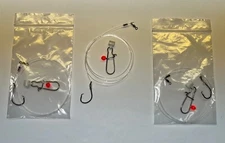 3 Pcs Fish Finder Rigs Surf Fishing Rigs Drum Shark Catfish Striped Bass 3/0