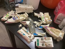 vintage Mego Micronauts Battle Cruiser parts lot