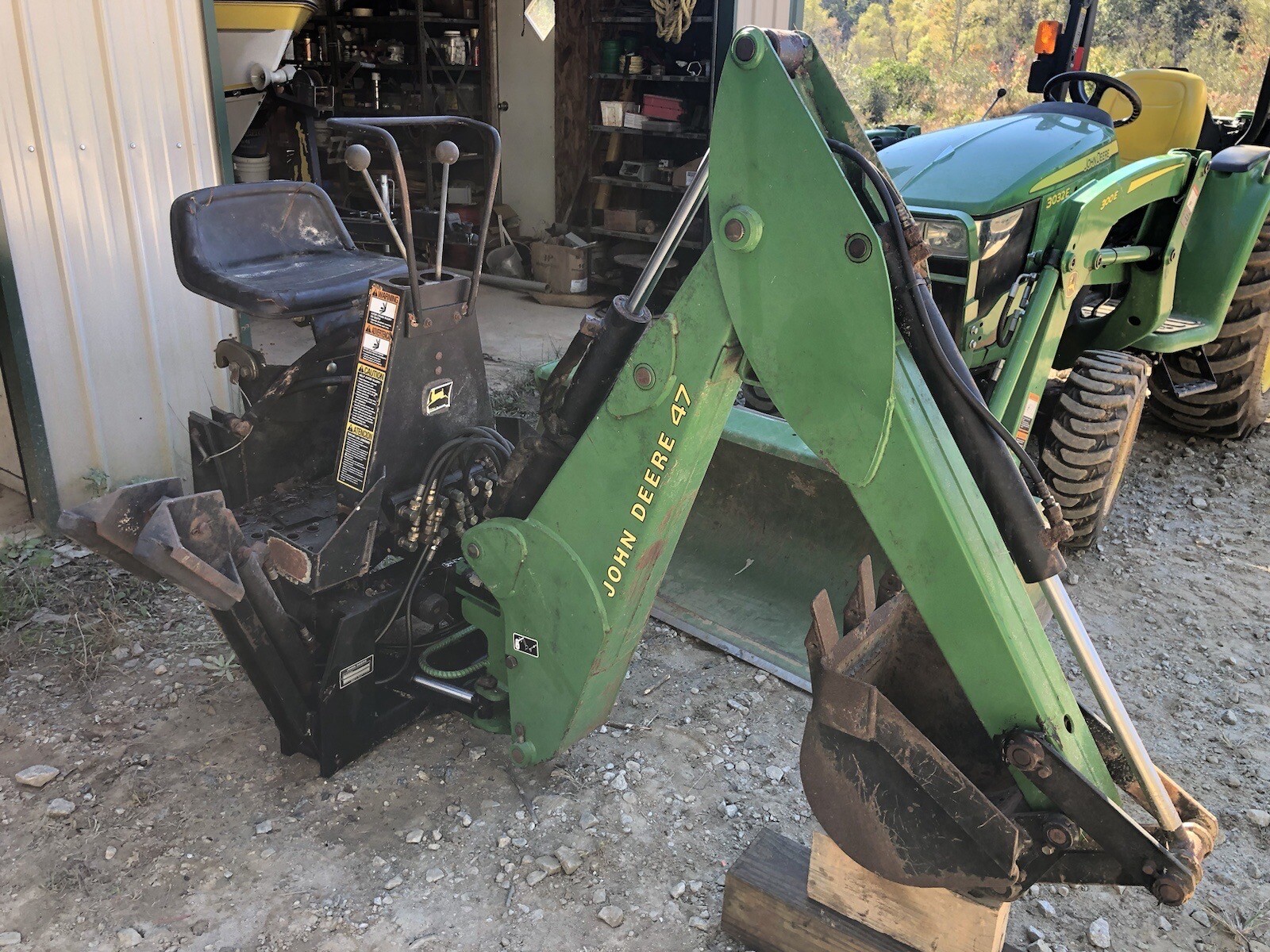 John Deer Backhoe Attachment eBay