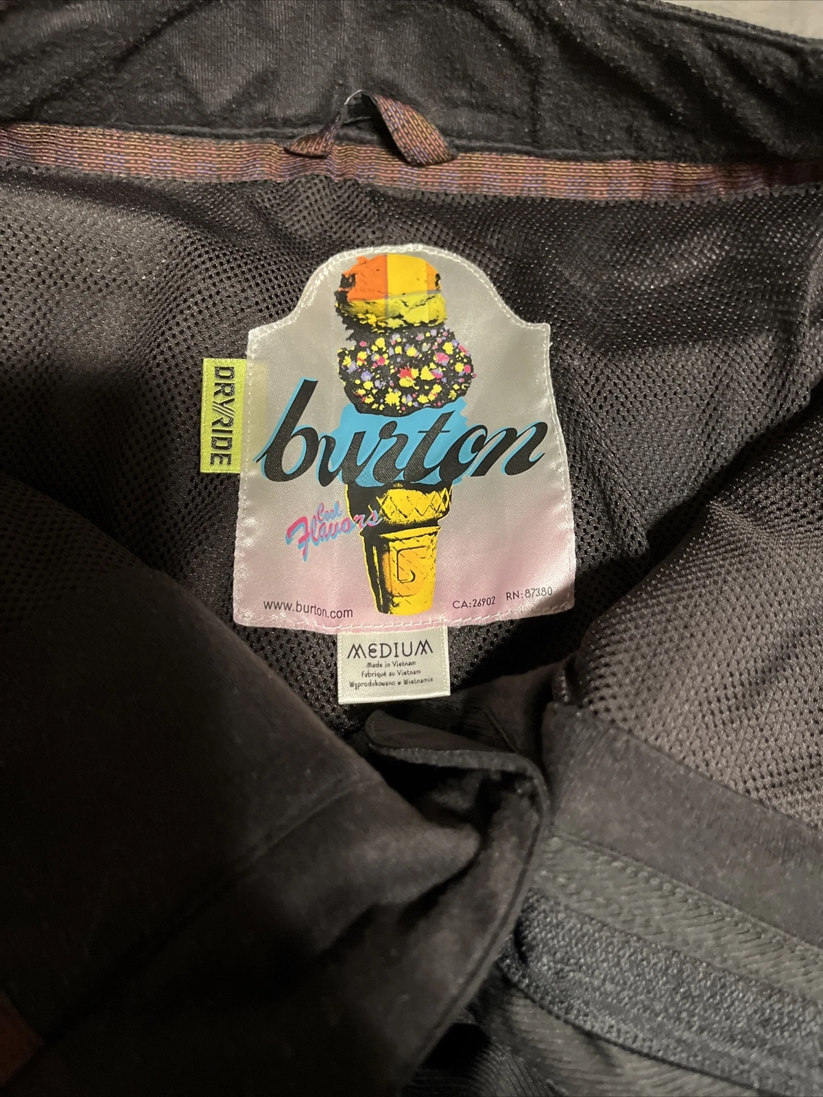 burton snowboarding ski dry ride cargo cool flavors pants