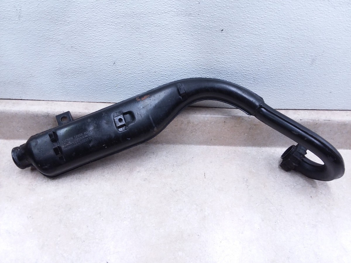 Kawasaki 75 KV KV75 Exhaust Muffler Vintage NO BAFFLE 1977